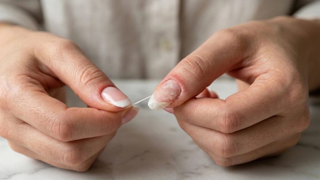 remove acrylic nails without acetone