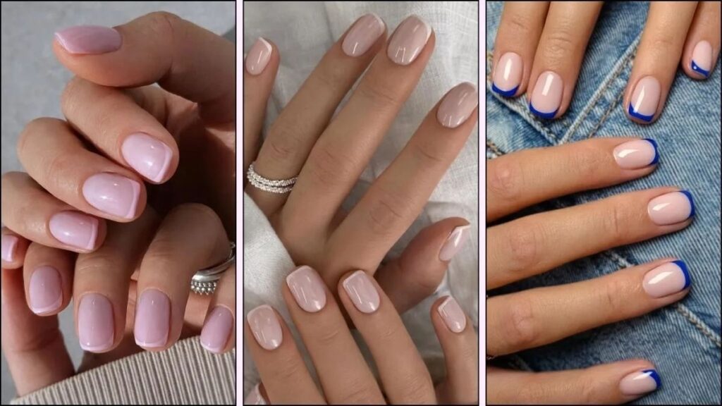 Jade and Gold Nails