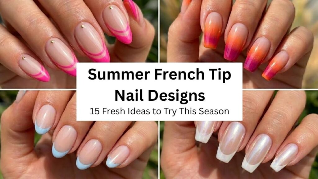 Summer French Tip Nail Designs